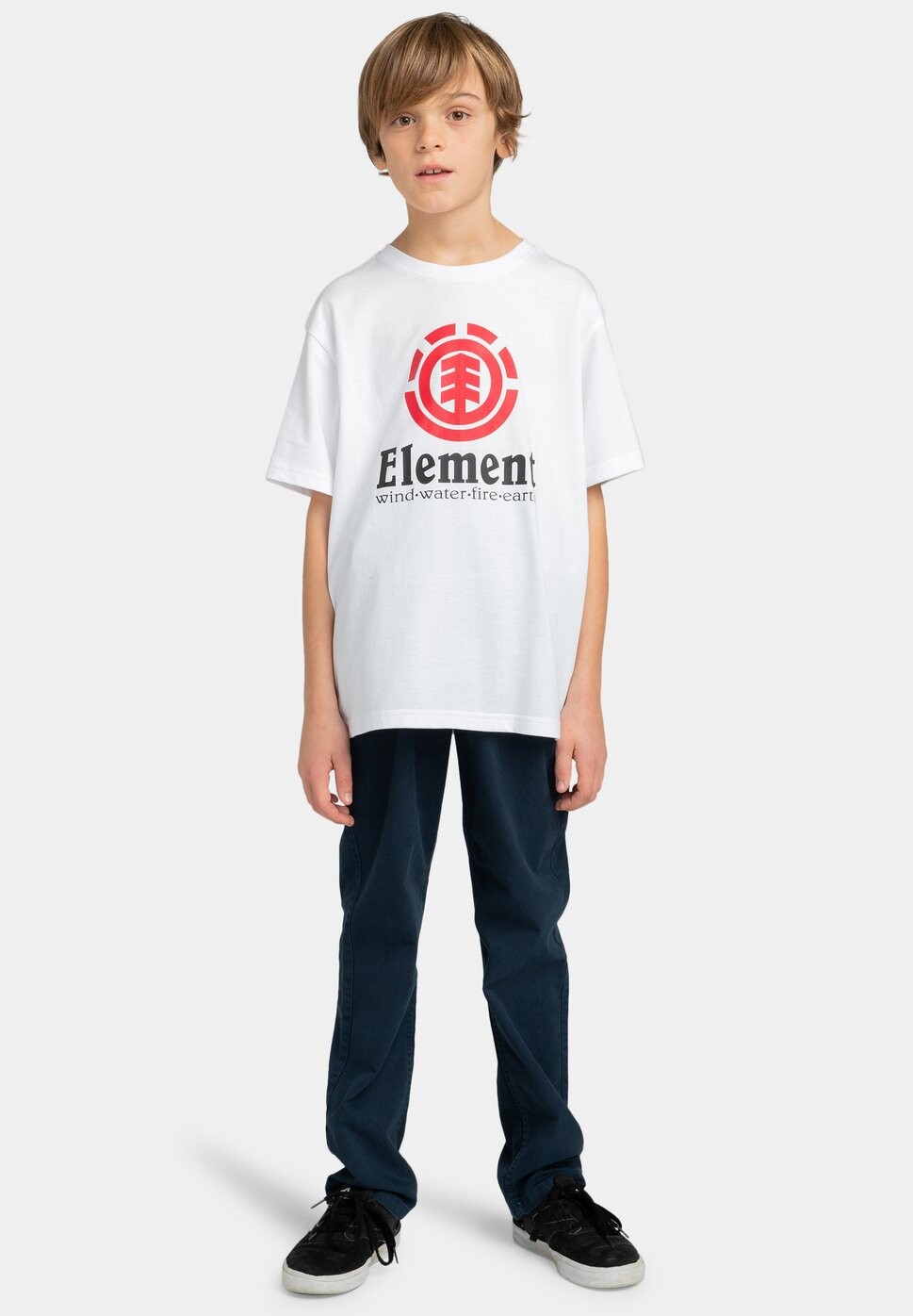

Футболка с принтом VERTICAL TEES Element, цвет optic white