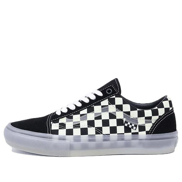 

Кроссовки old skoo glow in the dark 'black white' Vans, черный