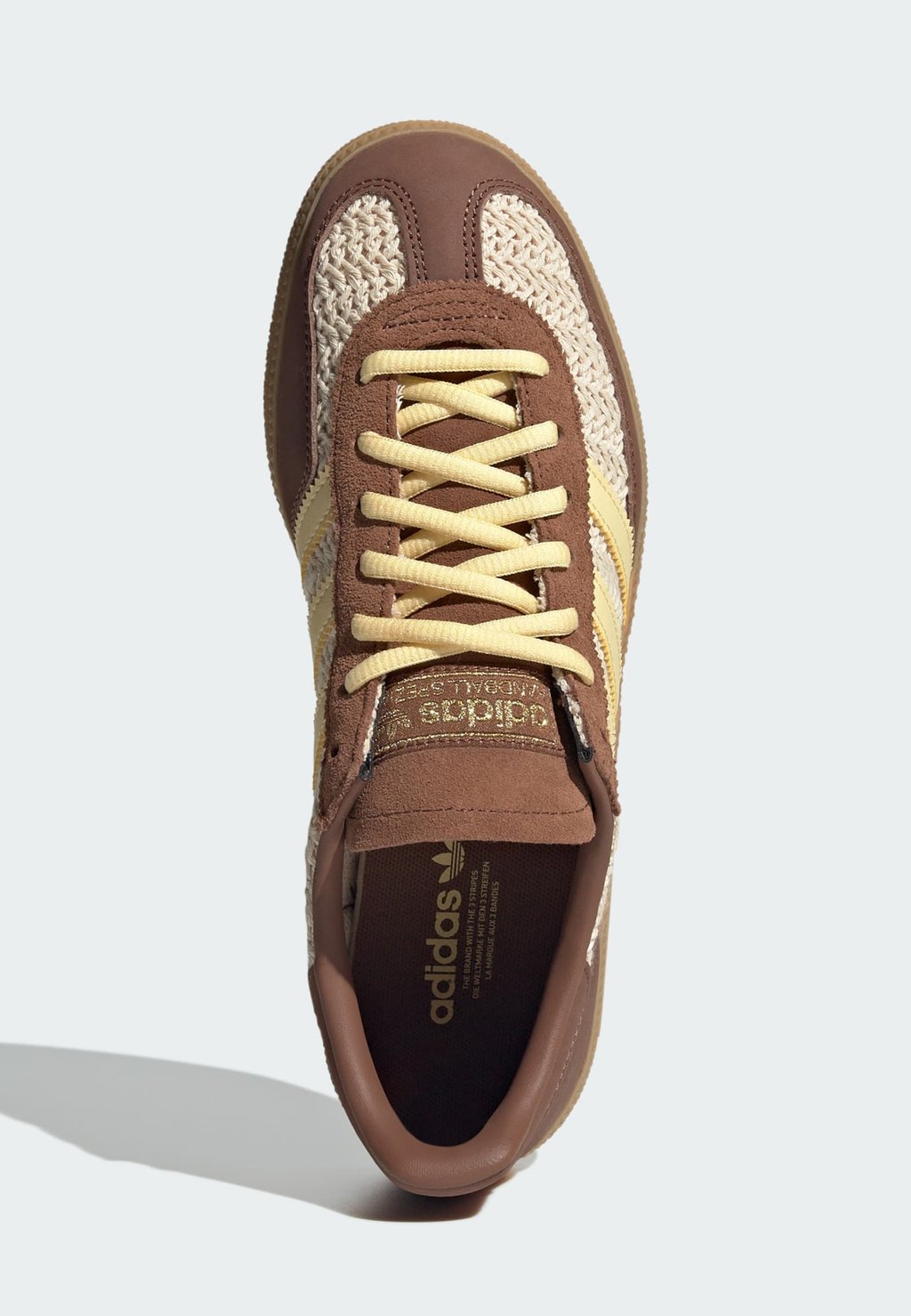 Кроссовки HAND SPEZIAL Adidas Originals, коричневый — фото 3