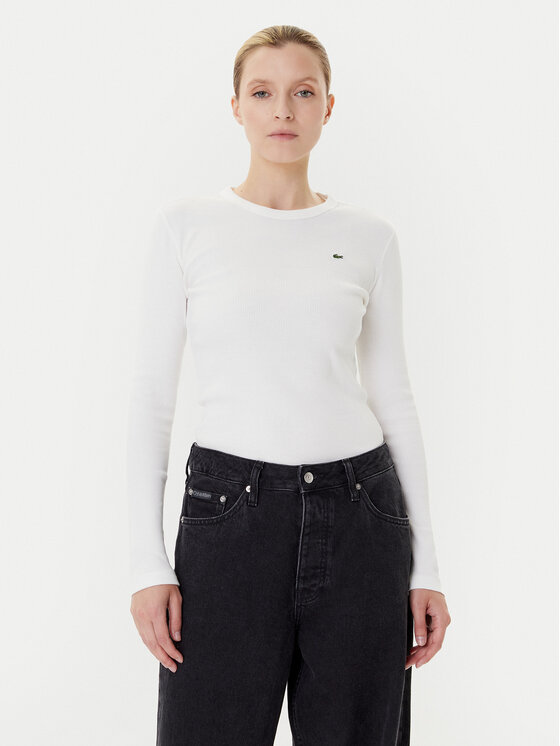 

Блузка slim fit TF1692 Lacoste, экрю