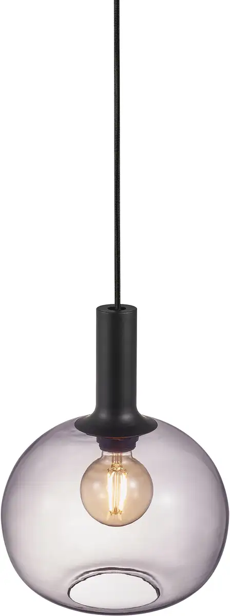 

Подвесной светильник Nordlux "Alton 23", 1 лампочка, лампа E27 | без лампочки, подвесной светильник, подвесной светильник Ø 25 см, Высота: 33 см, черный/дымчато-серый