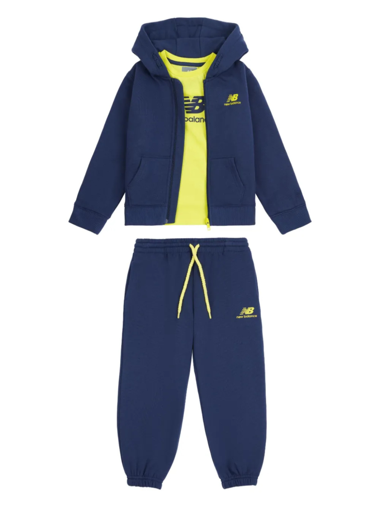 

Спортивный костюм с логотипом New Balance Kids, синий