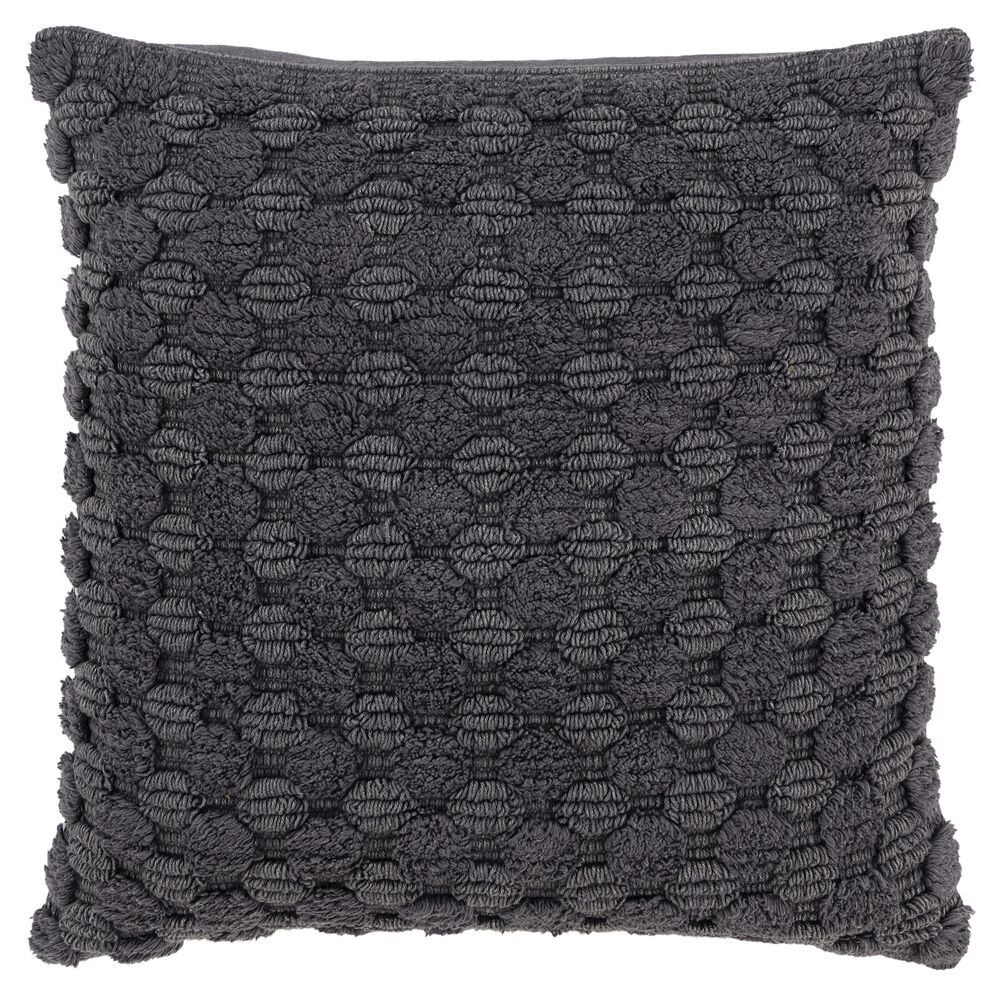 

Декоративная подушка Rizzy Home Owen, цвет Charcoal Gray