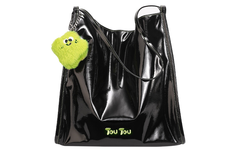 

TOUTOU Women Shoulder Bag, Шоколадно-белый (версия из полиуретана)