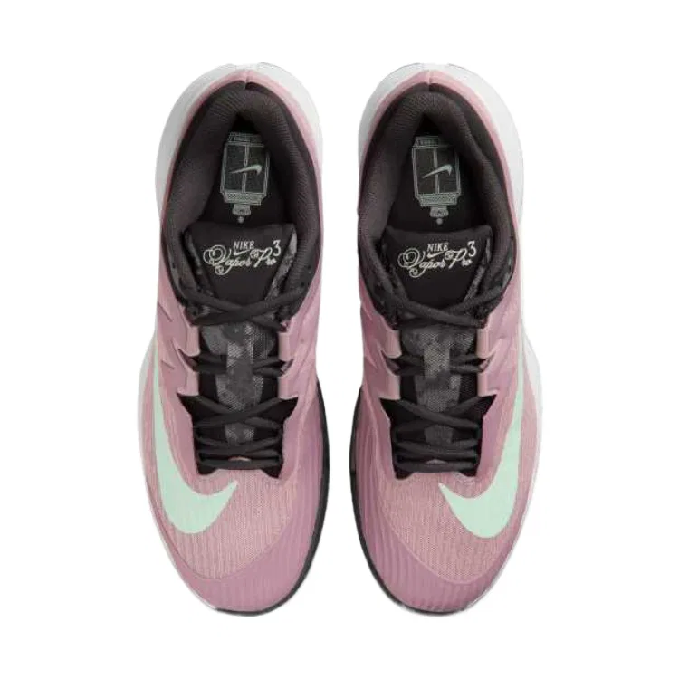 Кроссовки теннисные Vapor Pro 3 Nike Light Ore Purple/Ultra Light Green/Coal Black/Wild Gray/Black — фото 4