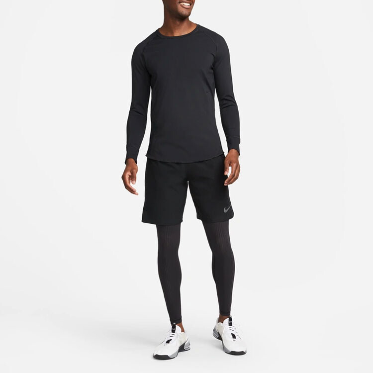 Мужская кофта для фитнеса Nike, черный — фото 3
