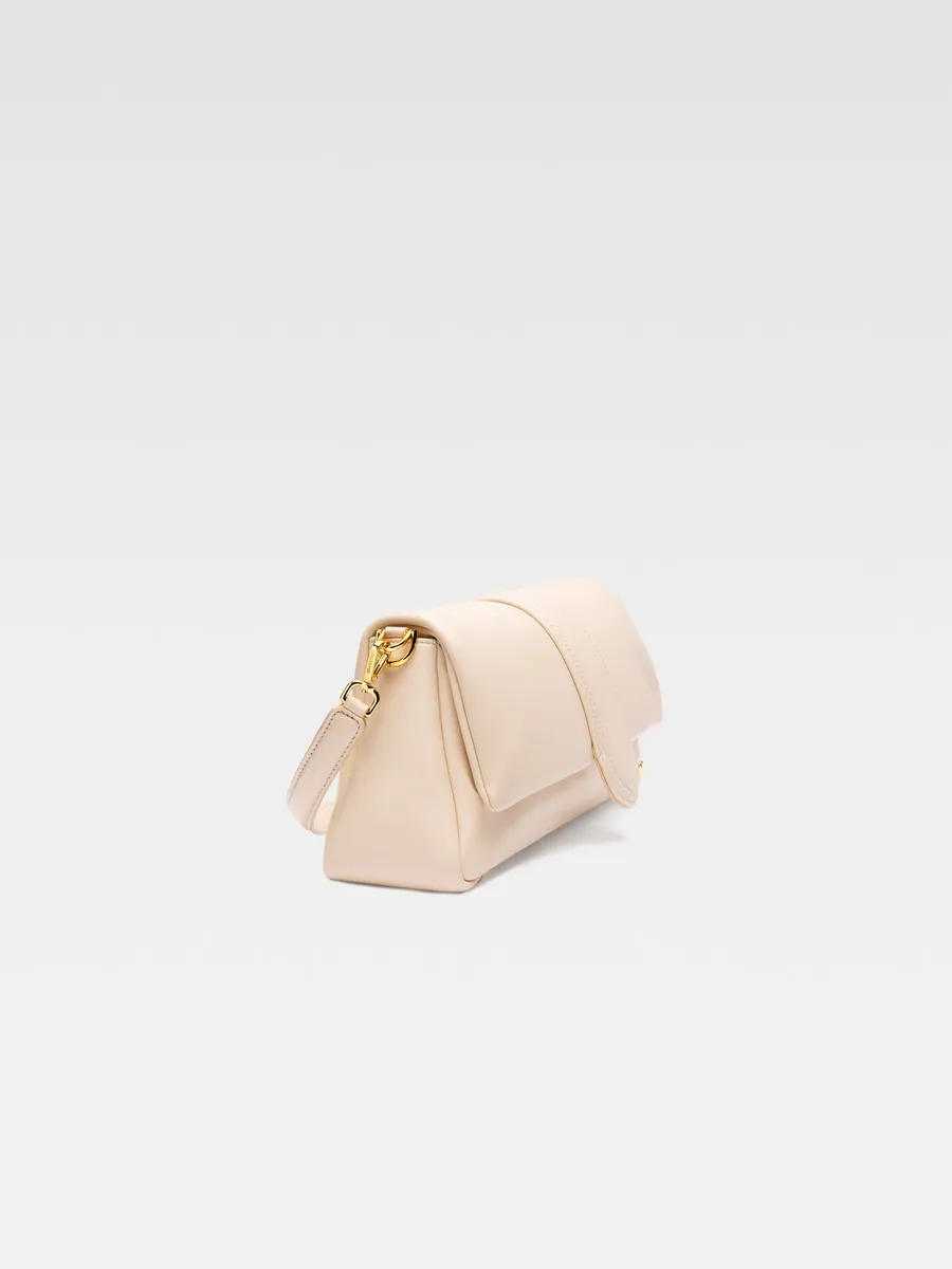 

Пышная сумка с клапаном Ле Бамбиму Jacquemus, светло-бежевый