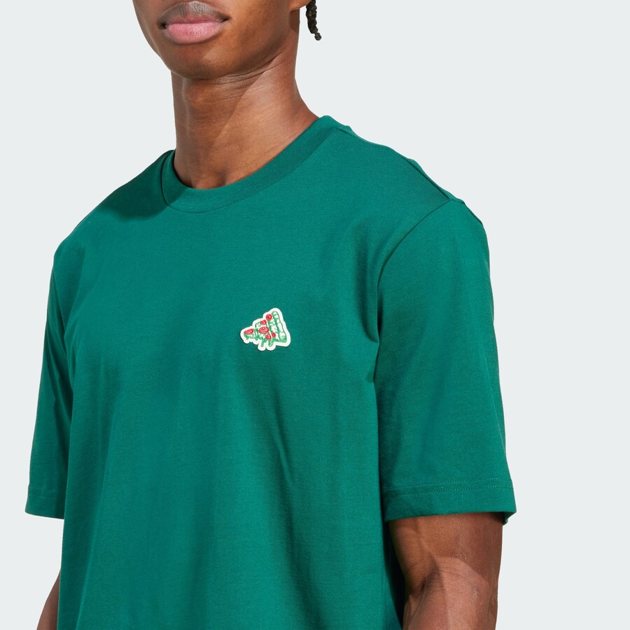Футболка Performance ADIDAS SPORTSWEAR Mini Pizza, изумрудный — фото 3