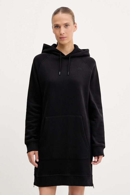 

Хлопковое платье The North Face, черный