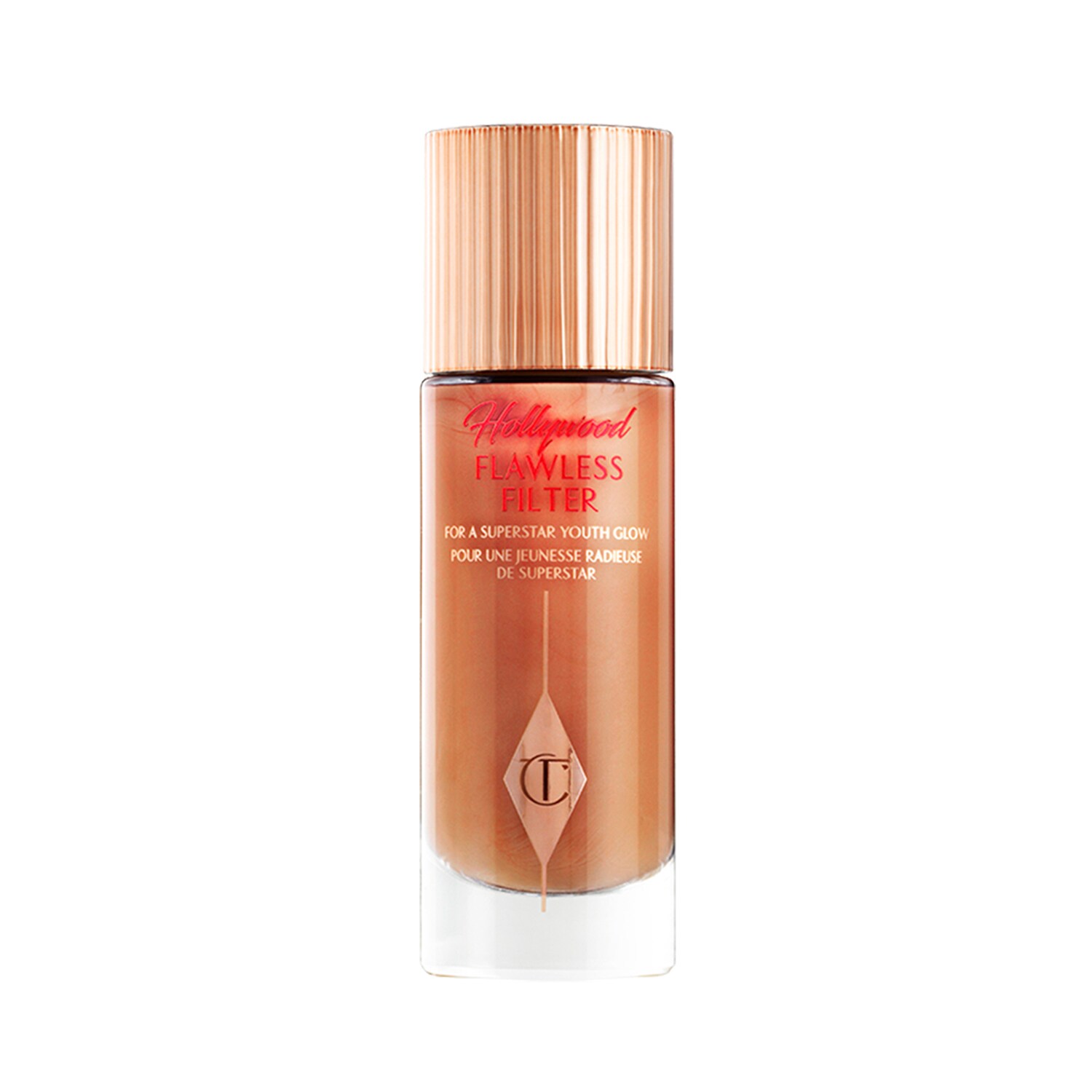 Жидкий хайлайтер Hollywood Flawless Filter Charlotte Tilbury, 5 Tan 30 ml — фото 3
