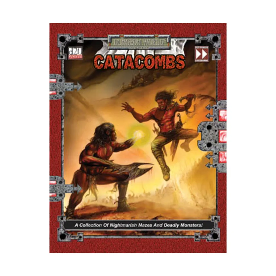 

Dungeon World - Catacombs, d20 Sourcebooks (Fast Forward), твердый переплет