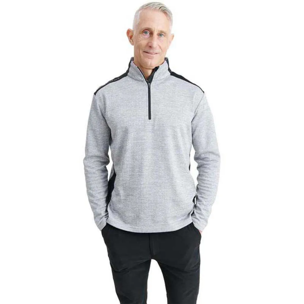 

Свитер Abacus Golf Sunningdale half zip, серый