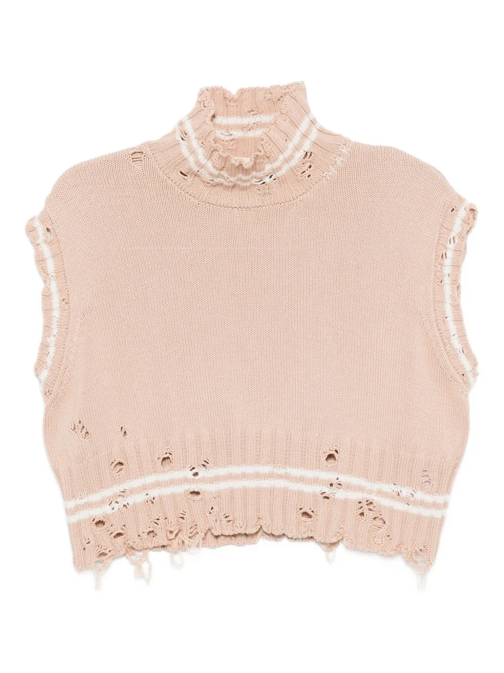 

Хлопковый жилет Marni, розовый