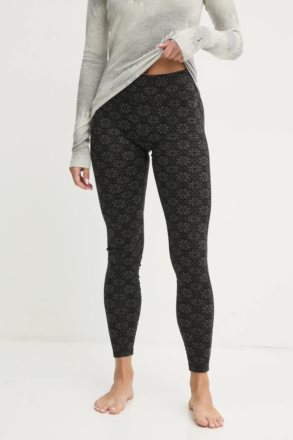 

Классические функциональные леггинсы Thermal Merino Smartwool, черный