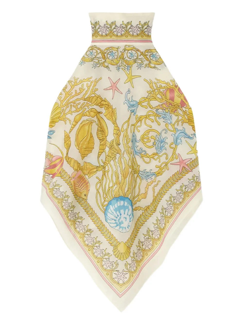 

Топ Underwater Barocco VERSACE, золотой