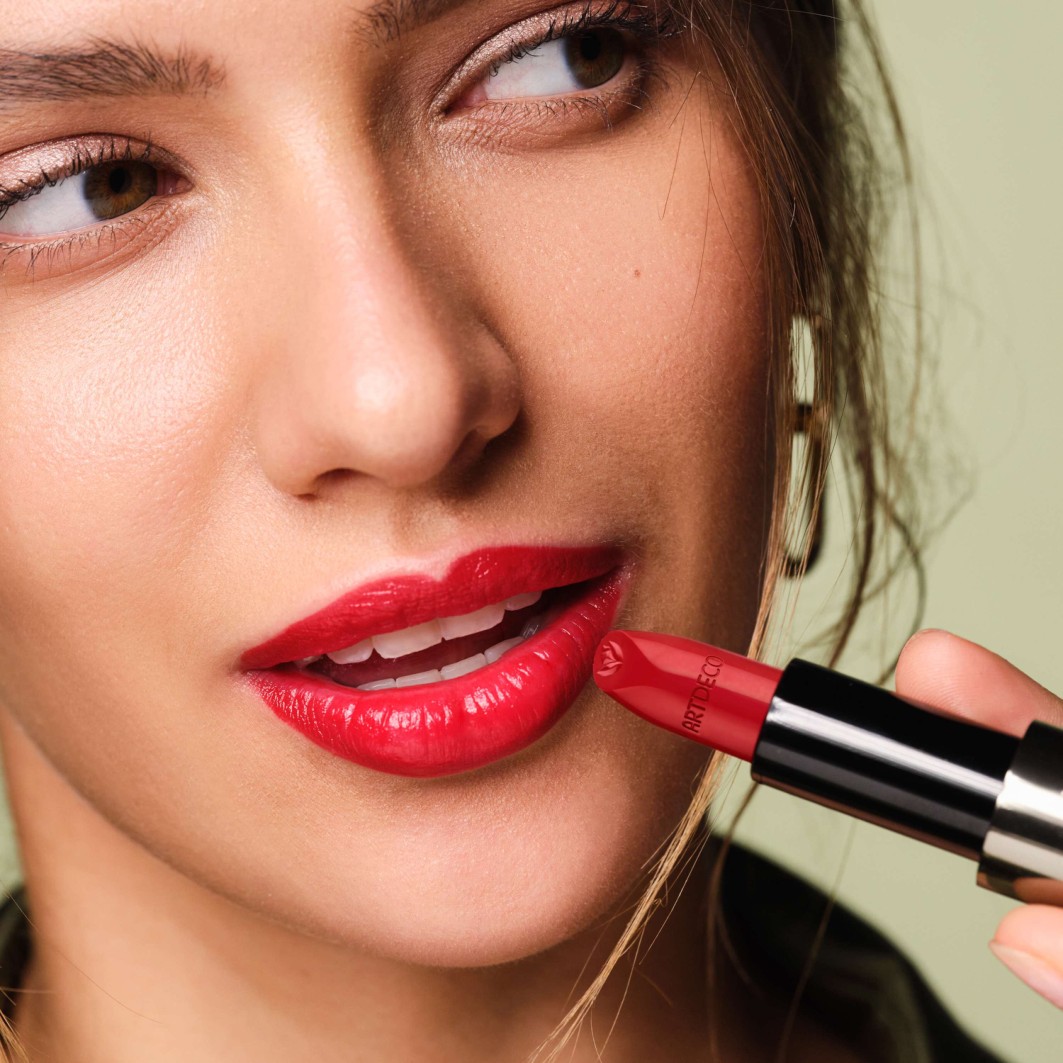 Помада для губ green couture couture lipstick Artdeco, 205 - fierce fire, вес 4 гр. — фото 3