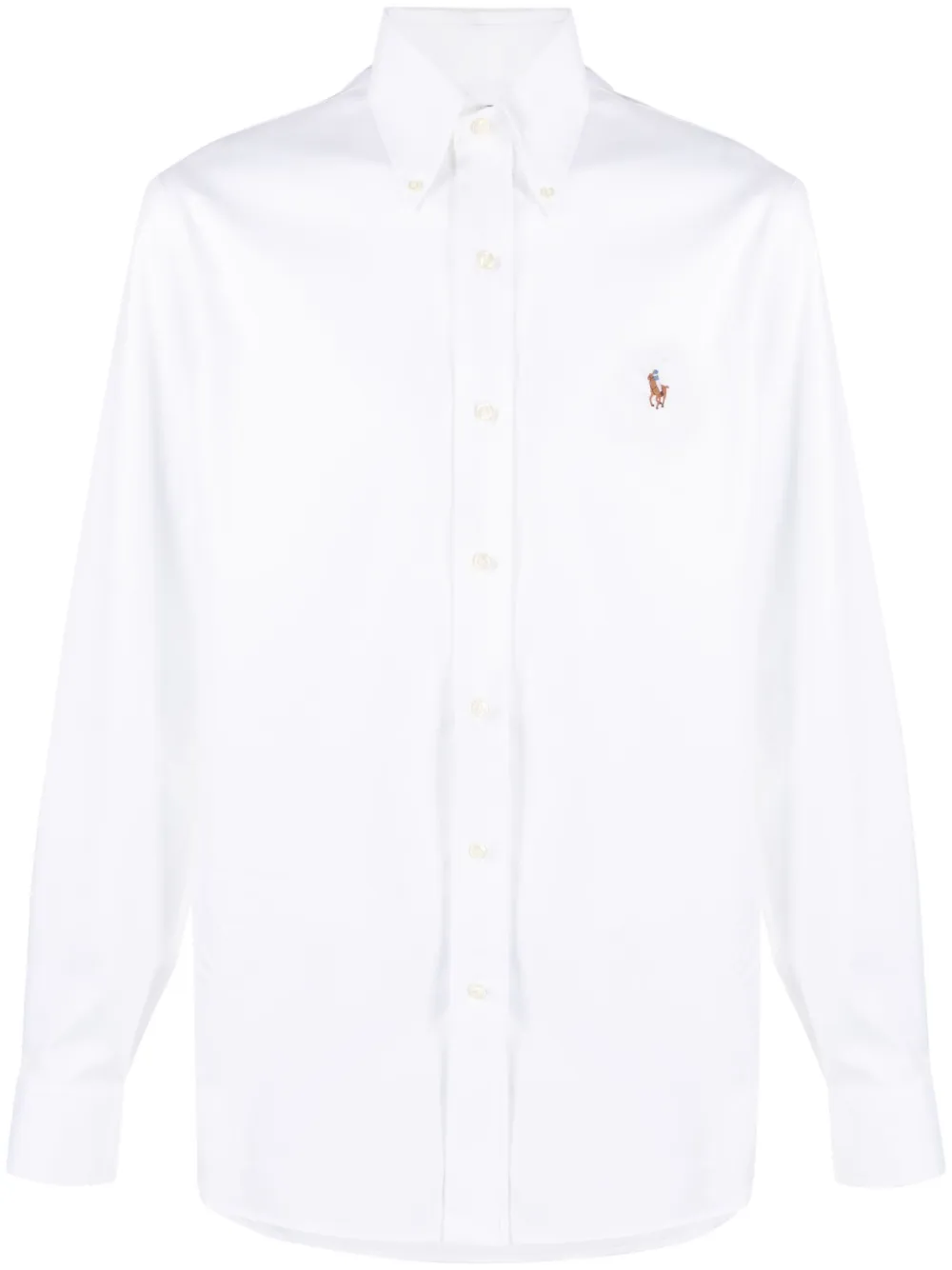 

Рубашка оксфорд Polo Pony на пуговицах POLO RALPH LAUREN, белый