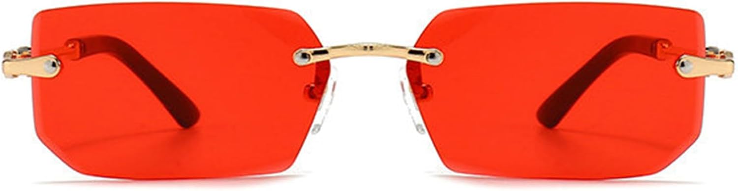 

Солнцезащитные очки Willochra без оправы, прямоугольной формы, для женщин и мужчин, модные, маленькие, узкие, прямоугольные, без оправы, солнцезащитные очки в стиле 90-х, C6