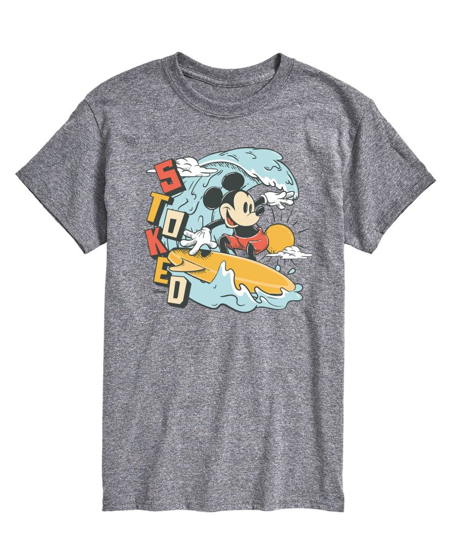 

Мужская футболка с коротким рукавом Disney Mickey Stocked AIRWAVES, Gray