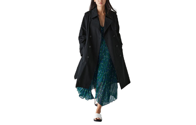 

ДУбль Женский тренч UNIQLO, цвет 09 Black