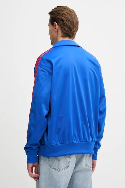 Олимпийка мужская на молнии Firebird Adidas Originals, синий — фото 3