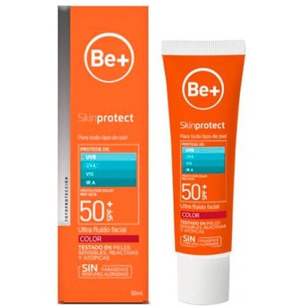 

Be Тональный крем для лица Be+ Skin Protect Spf50+ 50 мл