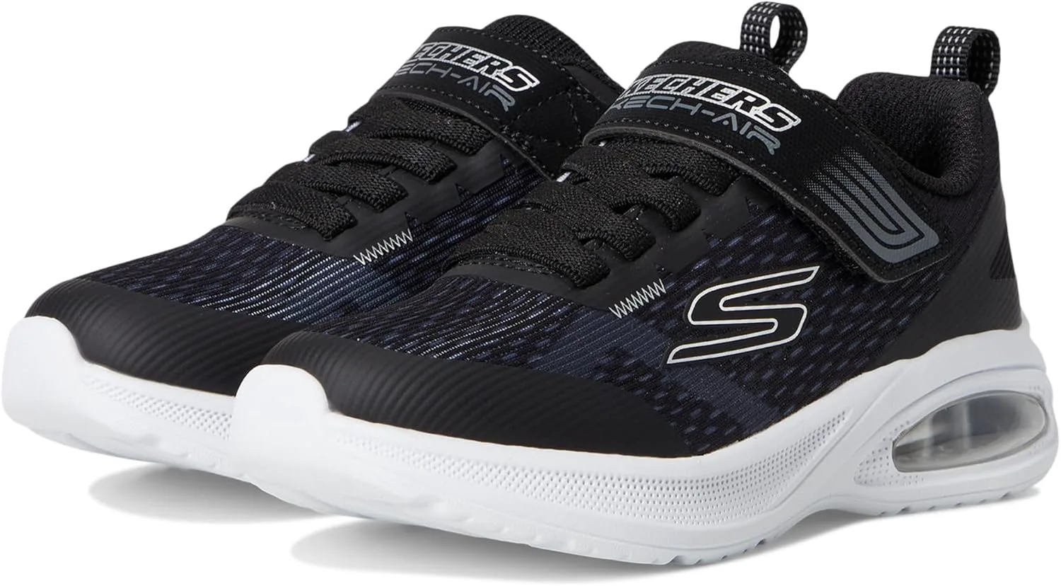 Кроссовки Skechers для мальчиков Microspec Max Advance-Squad-p, черный