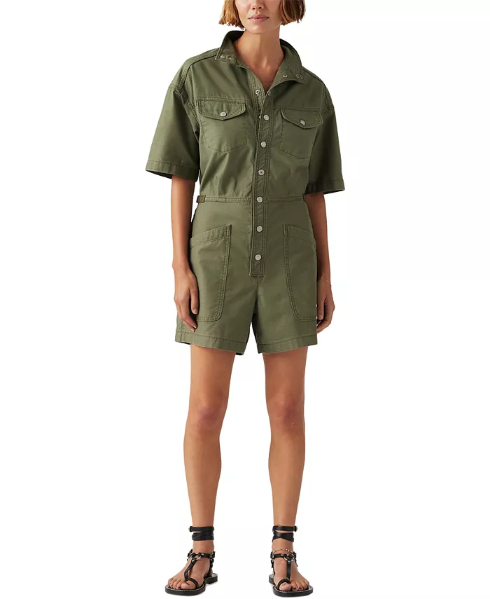 

Премиальный женский комбинезон с короткими рукавами Surplus Romper Levi's, мультиколор