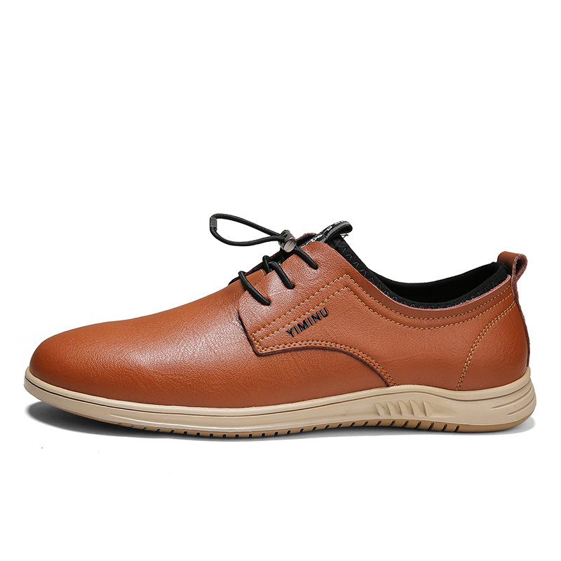 

Eminu Мужские повседневные туфли мужские низкие красные коричневые, цвет Red Brown