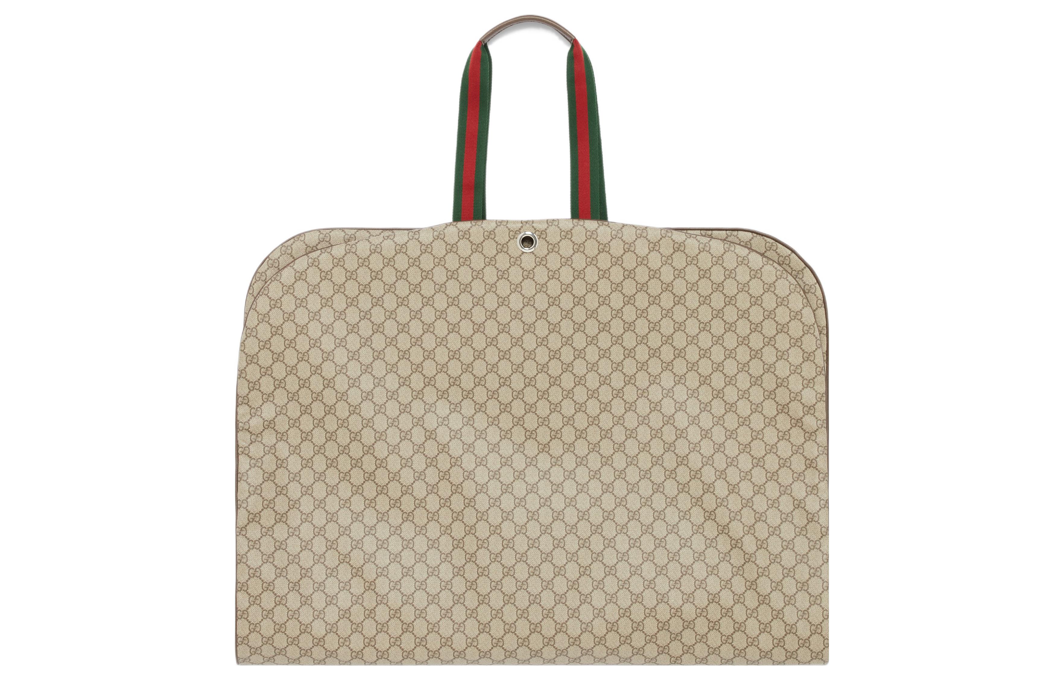 

Сумка из холста с кожаной отделкой GUCCI Коричневая Мужская