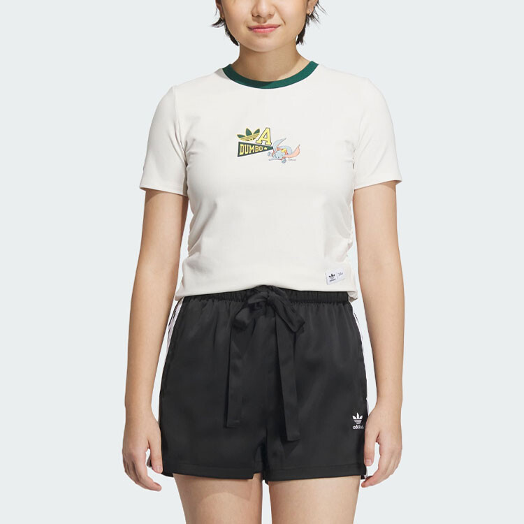 Укороченный топ Disney X Disney женский белый Adidas Originals — фото 2