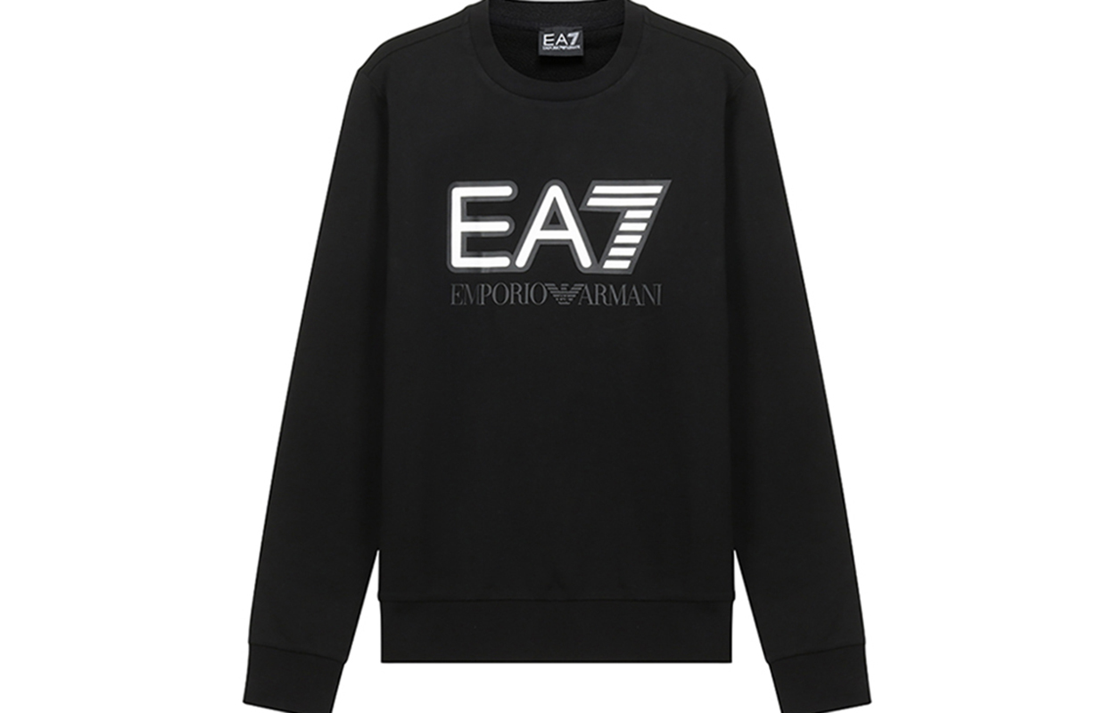 

EMPORIO ARMANI Толстовка EA7 мужская черная