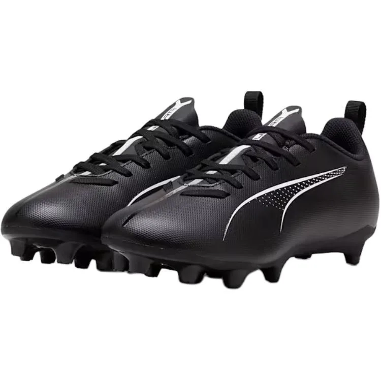 PUMA Детские футбольные бутсы low top черные — фото 4