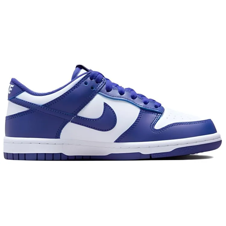 Кроссовки Dunk Low Concord GS Nike, белый синий — фото 4