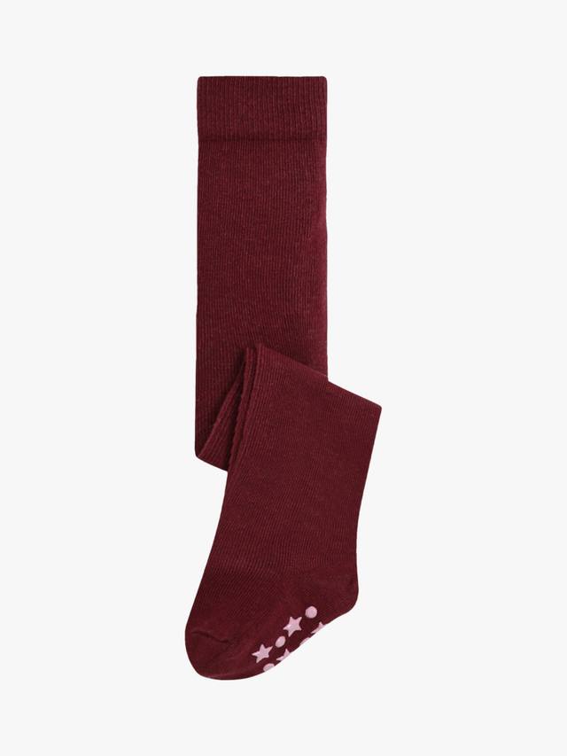

Детские хлопчатобумажные колготки rich JoJo Maman Bébé, цвет Wine