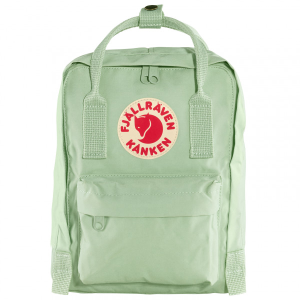 

Kanken mini - рюкзак Fjällräven, зеленый