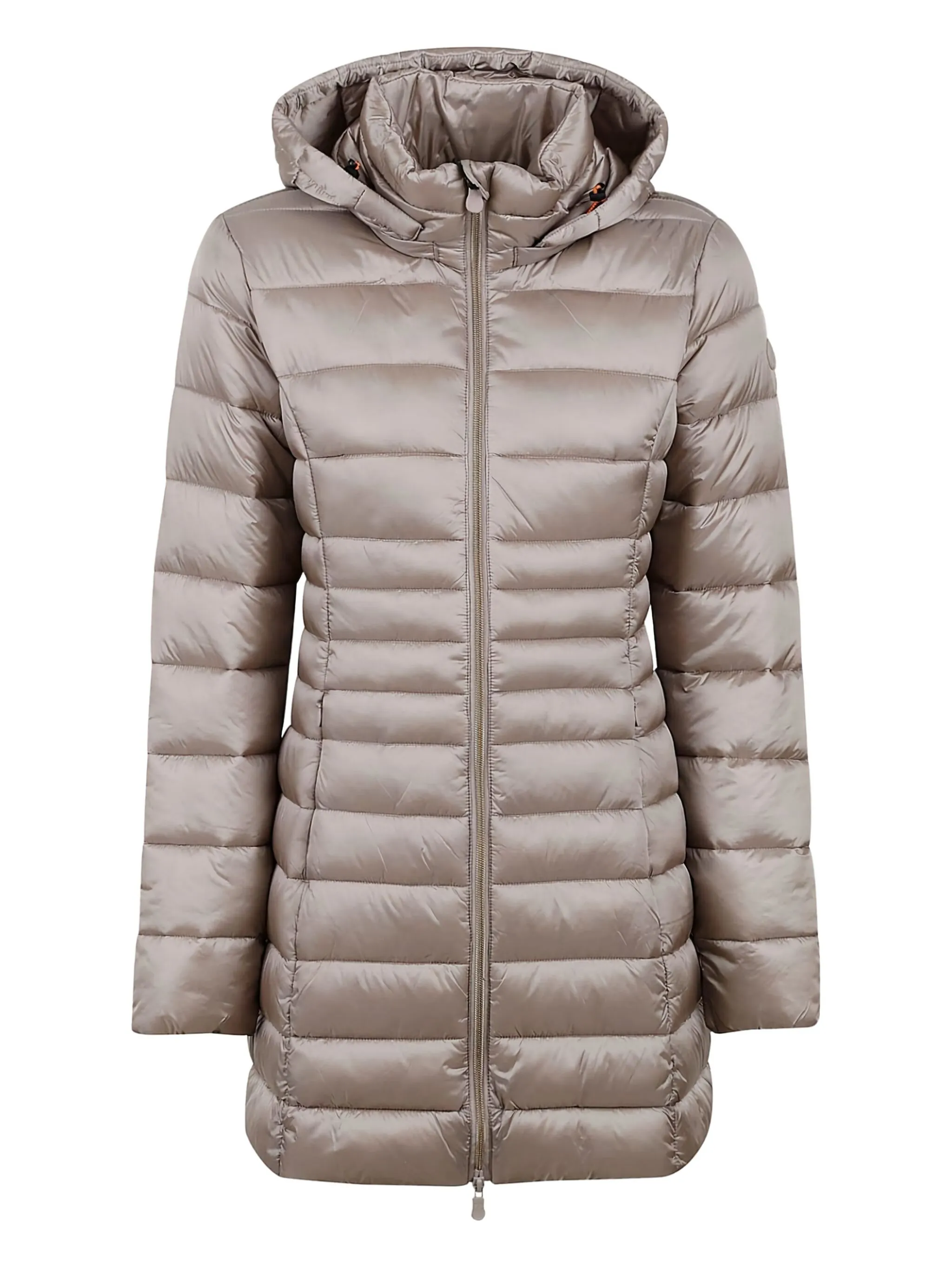 

Стеганое пальто с капюшоном Save The Duck, коричневый