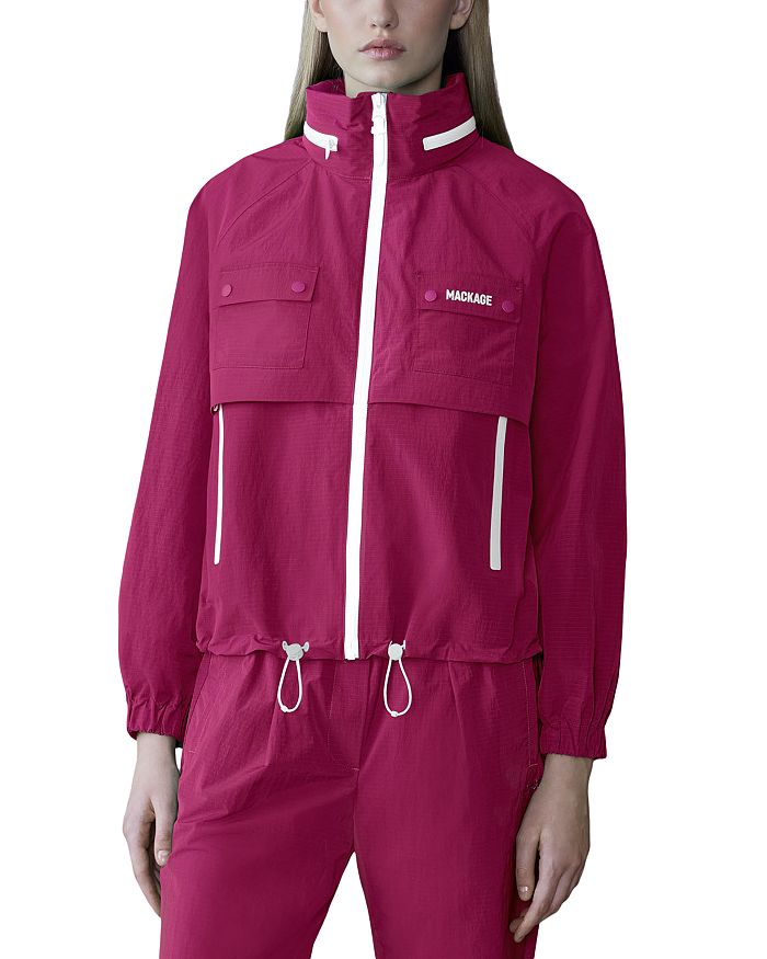 

Дождевик Devorah Mackage, розовый