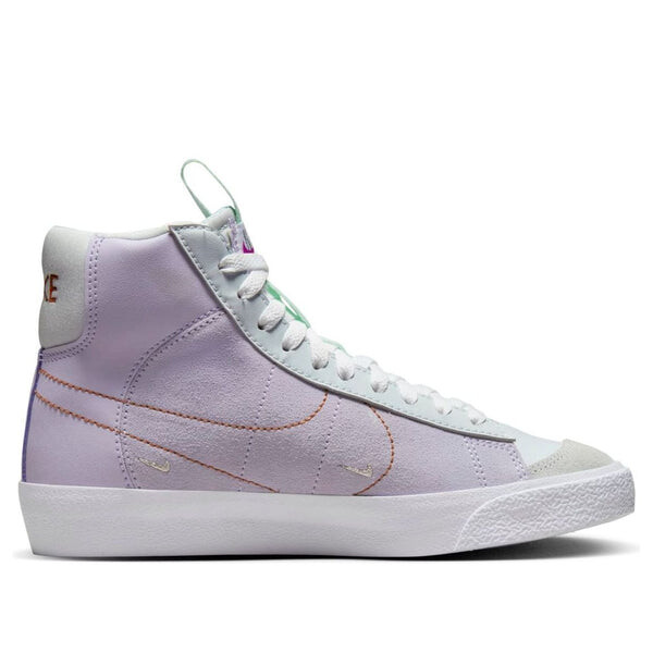 Кроссовки blazer mid '77 'dance - barely grape metallic copper' Nike, фиолетовый — фото 2