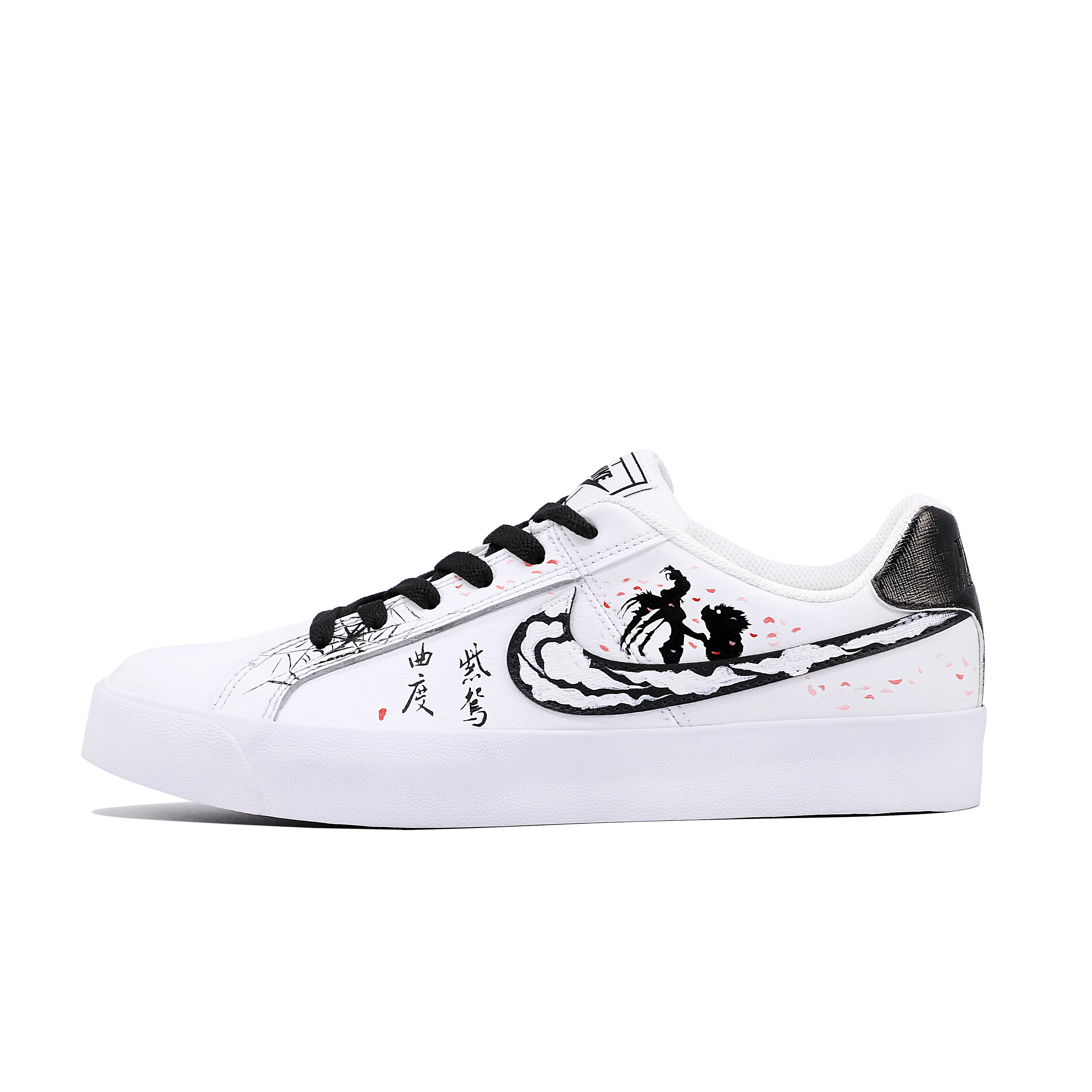 

Кроссовки Nike Court Royale Skateboard Shoes Unisex Low-Top Black, черный