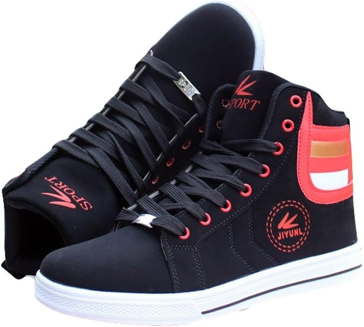 

Мужские модные повседневные кроссовки King Ma: высокие спортивные ботинки-кроссовки, красный