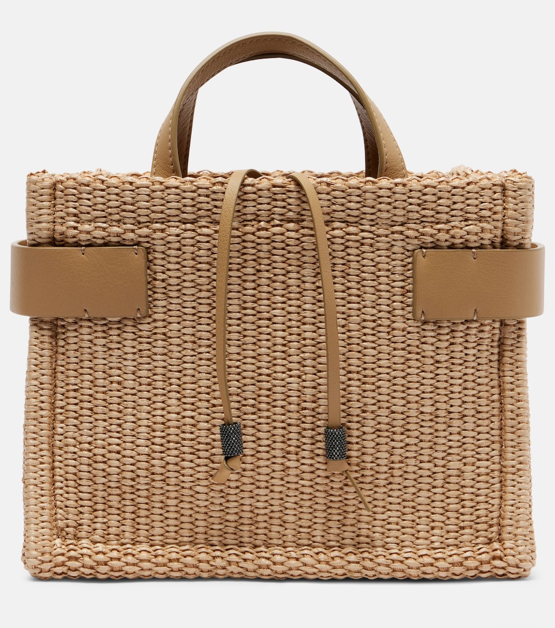 

Эссенс большая сумка-тоут из рафии Brunello Cucinelli, Corda