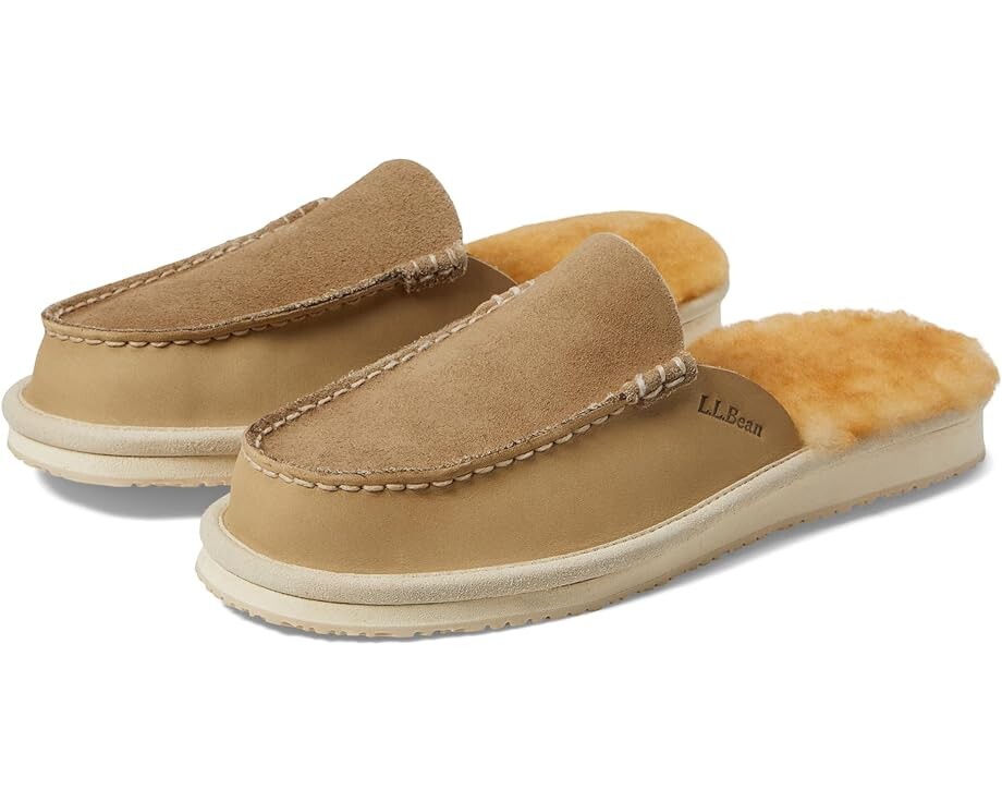 Тапочки L.L.Bean Wicked Good Slipper Scuff 4, цвет Sand Dune