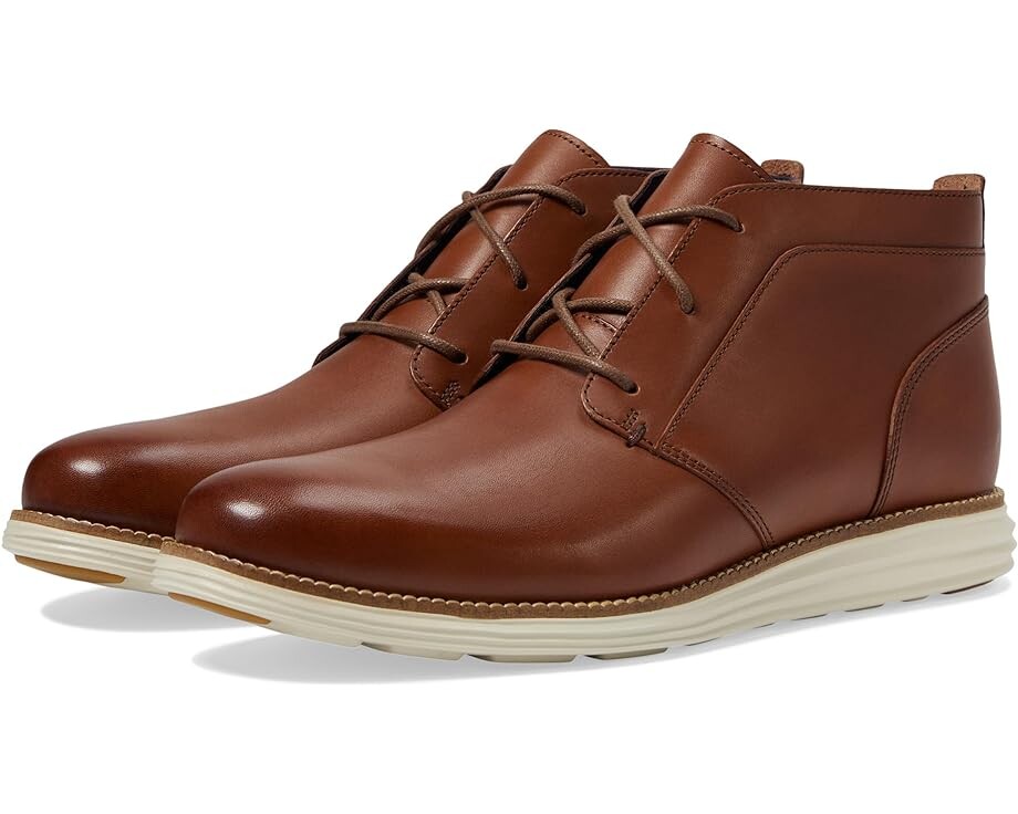 

Ботинки Cole Haan Original Grand Chukka, цвет Woodbury Leather/Ivory
