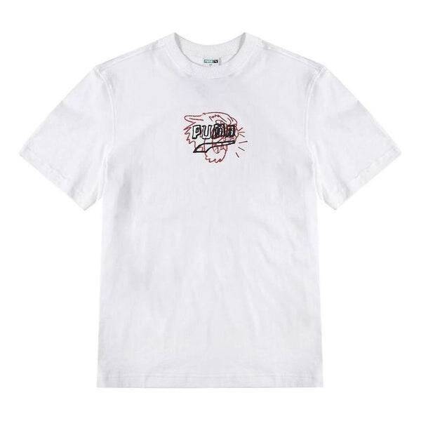 

Футболка btl graphic t-shirt 'white' Puma, белый