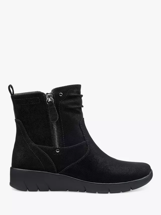 

Ботильоны Hotter Epsom Wedge, цвет black/sy