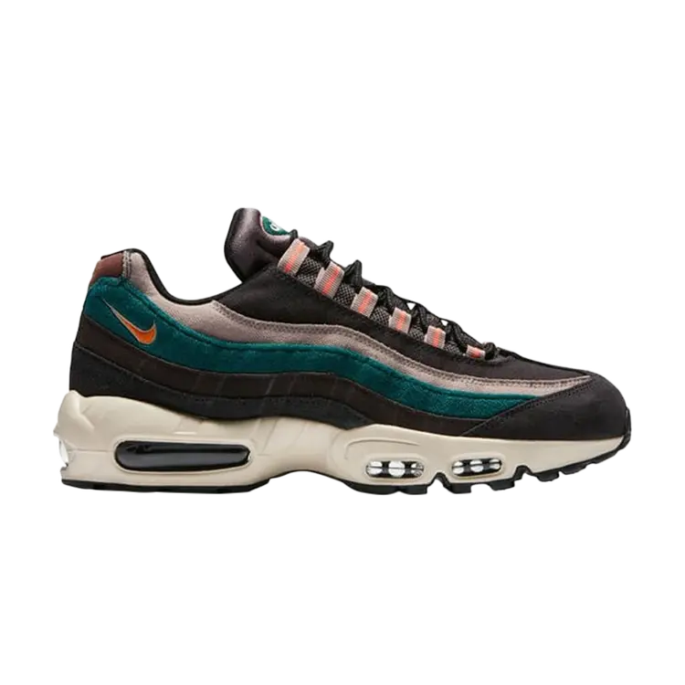 

Кроссовки Nike Air Max 95 Premium 'Oil Grey Teal', серый