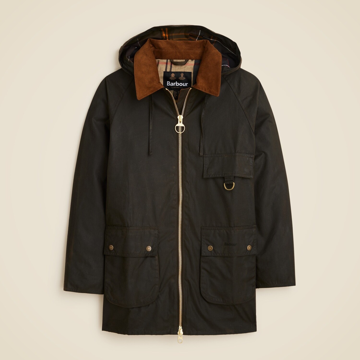 

Куртка из хайклеровского воска Barbour, зеленый