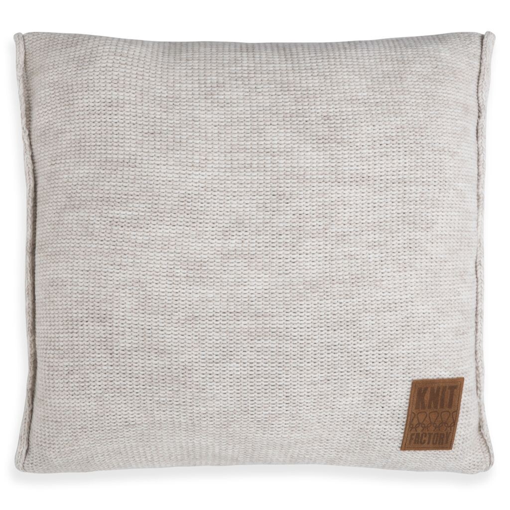 

Подушка Knit Factory Uni - Бежевый - 50x50 см