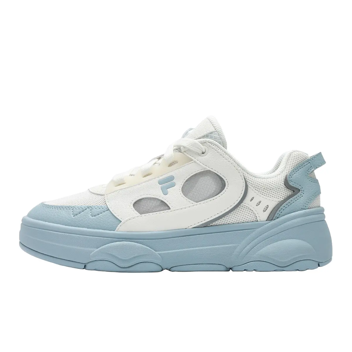 

Кроссовки FILA FUSION RAPTURE Tyrannosaurus Skateboarding Shoes Women's Low-top Cream/pure Blue, белый